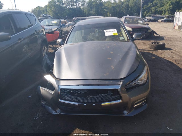 2017 Infiniti Q50 3.0t Premium მანქანა იყიდება აუქციონზე, vin: JN1EV7AR7HM836067, აუქციონის ნომერი: 45569405