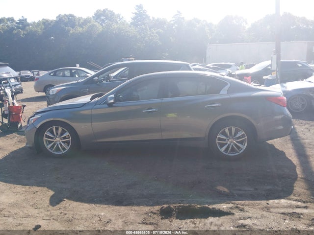 2017 Infiniti Q50 3.0t Premium მანქანა იყიდება აუქციონზე, vin: JN1EV7AR7HM836067, აუქციონის ნომერი: 45569405