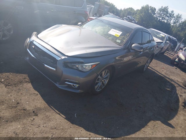 2017 Infiniti Q50 3.0t Premium მანქანა იყიდება აუქციონზე, vin: JN1EV7AR7HM836067, აუქციონის ნომერი: 45569405