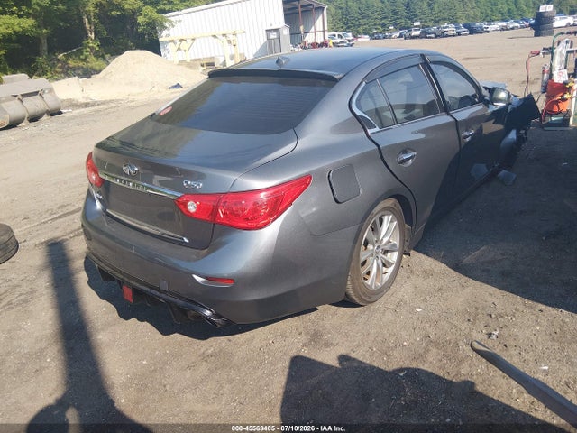 2017 Infiniti Q50 3.0t Premium მანქანა იყიდება აუქციონზე, vin: JN1EV7AR7HM836067, აუქციონის ნომერი: 45569405