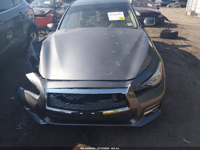 2017 Infiniti Q50 3.0t Premium მანქანა იყიდება აუქციონზე, vin: JN1EV7AR7HM836067, აუქციონის ნომერი: 45569405