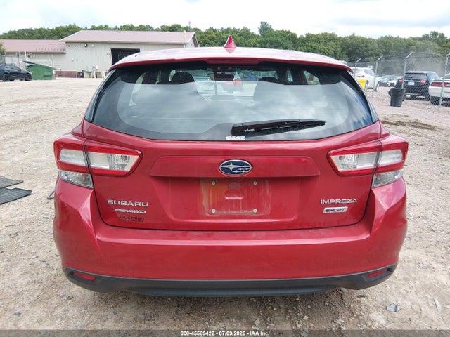 Aukcja sprzedaży 2017 Subaru Impreza 2.0i Sport, vin: 4S3GTAK67H3731533, numer aukcji: 45569422