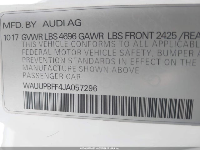 Audi A3 E-tron 1.4t Premium 2018 WAUUPBFF4JA057296 Image 9