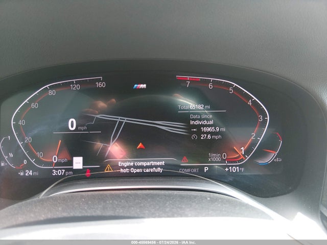 45569456 :رقم المزاد ، WBA7T4C07LCD62192 vin ، 2020 Bmw 740i Xdrive مزاد بيع