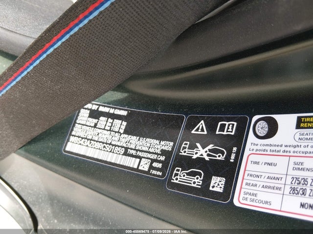 BMW M4 Competition Xdrive 2024 WBS43AZ08RCS01859 Image 9