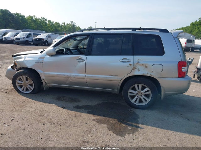 Auction sale of the 2006 Toyota Highlander Hybrid Limited V6, vin: JTEEW21A560030929, lot number: 45569478