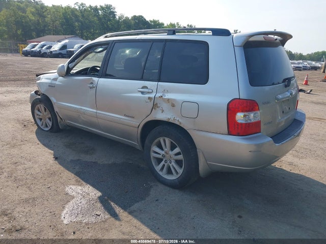 2006 Toyota Highlander Hybrid Limited V6 მანქანა იყიდება აუქციონზე, vin: JTEEW21A560030929, აუქციონის ნომერი: 45569478