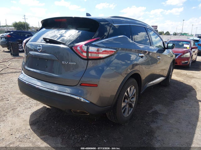 Nissan MURANO SV 2018 5N1AZ2MH5JN128529 Image 4
