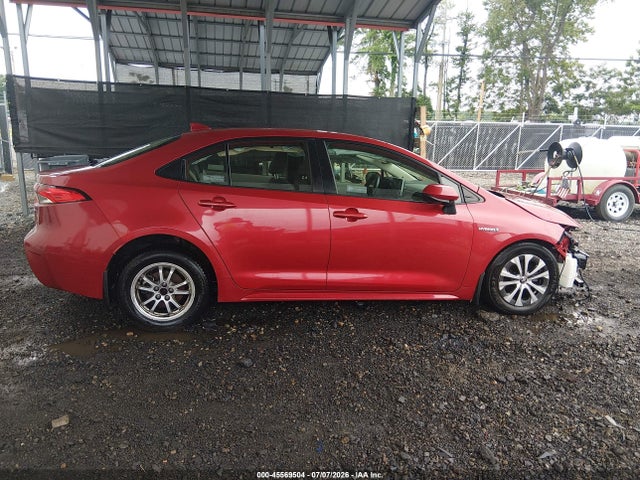 2020 Toyota Corolla Hybrid Le მანქანა იყიდება აუქციონზე, vin: JTDEBRBE6LJ017932, აუქციონის ნომერი: 45569504