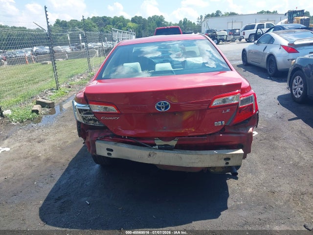 2012 Toyota Camry Hybrid Le მანქანა იყიდება აუქციონზე, vin: 4T1BD1FK0CU036730, აუქციონის ნომერი: 45569516
