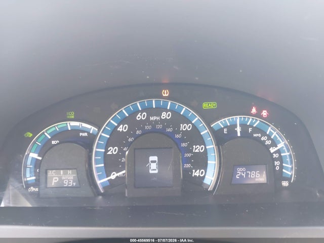 2012 Toyota Camry Hybrid Le მანქანა იყიდება აუქციონზე, vin: 4T1BD1FK0CU036730, აუქციონის ნომერი: 45569516