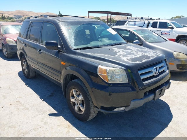2008 Honda Pilot Ex-l მანქანა იყიდება აუქციონზე, vin: 5FNYF187X8B045775, აუქციონის ნომერი: 45569558