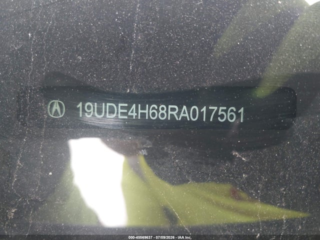 45569637 :رقم المزاد ، 19UDE4H68RA017561 vin ، 2024 Acura Integra A-spec Technology مزاد بيع
