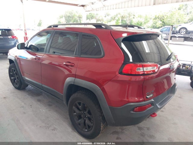 Продажа на аукционе авто 2016 Jeep Cherokee Trailhawk, vin: 1C4PJMBS1GW104585, номер лота: 45569668