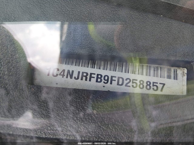 Продаж на аукціоні авто 2015 Jeep Patriot Latitude, vin: 1C4NJRFB9FD258857, номер лоту: 45569681