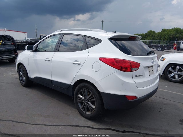 2015 Hyundai Tucson Se მანქანა იყიდება აუქციონზე, vin: KM8JUCAG0FU072559, აუქციონის ნომერი: 45569777