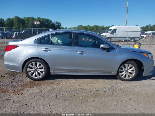2016 Subaru Legacy 2.5i Premium მანქანა იყიდება აუქციონზე, vin: 4S3BNAC67G3032274, აუქციონის ნომერი: 45569787