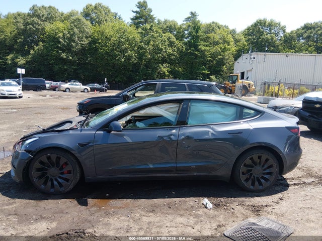 45569931 :رقم المزاد ، 5YJ3E1EC6PF708918 vin ، 2023 Tesla Model 3 Performance Dual Motor All-wheel Drive مزاد بيع