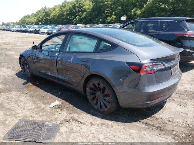 45569931 :رقم المزاد ، 5YJ3E1EC6PF708918 vin ، 2023 Tesla Model 3 Performance Dual Motor All-wheel Drive مزاد بيع