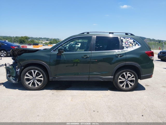 Продаж на аукціоні авто 2022 Subaru Forester Limited, vin: JF2SKANC2NH521923, номер лоту: 45569964