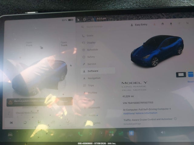 Tesla Model Y Long Range Dual Motor All-wheel Drive 2024 7SAYGDEE7RF007703 Image 7