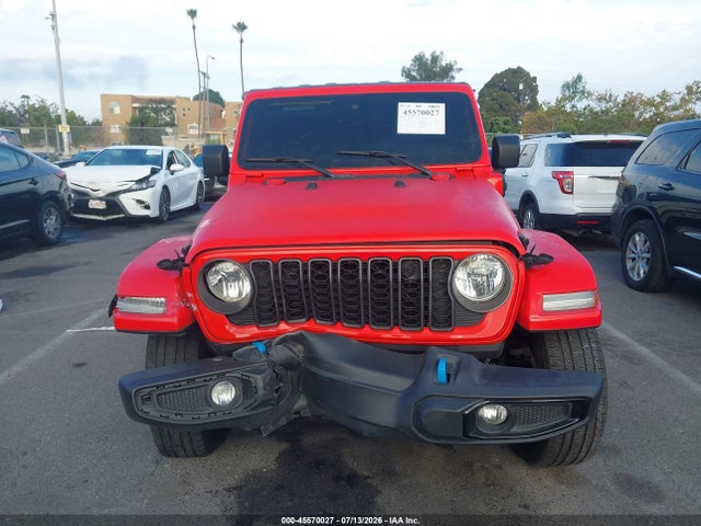 45570027 :رقم المزاد ، 1C4RJXN6XRW145552 vin ، 2024 Jeep Wrangler 4xe Sport S 4xe مزاد بيع