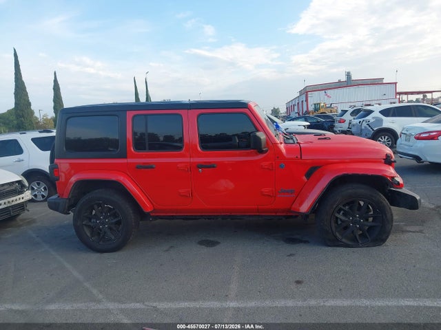 45570027 :رقم المزاد ، 1C4RJXN6XRW145552 vin ، 2024 Jeep Wrangler 4xe Sport S 4xe مزاد بيع