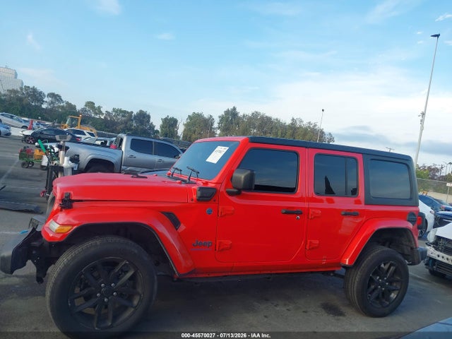 45570027 :رقم المزاد ، 1C4RJXN6XRW145552 vin ، 2024 Jeep Wrangler 4xe Sport S 4xe مزاد بيع