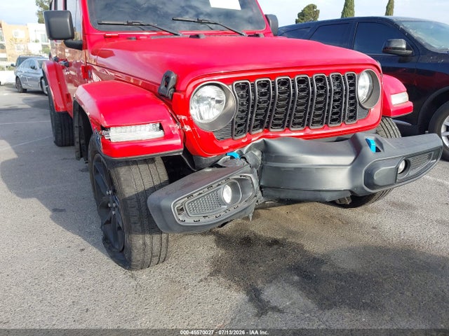 45570027 :رقم المزاد ، 1C4RJXN6XRW145552 vin ، 2024 Jeep Wrangler 4xe Sport S 4xe مزاد بيع