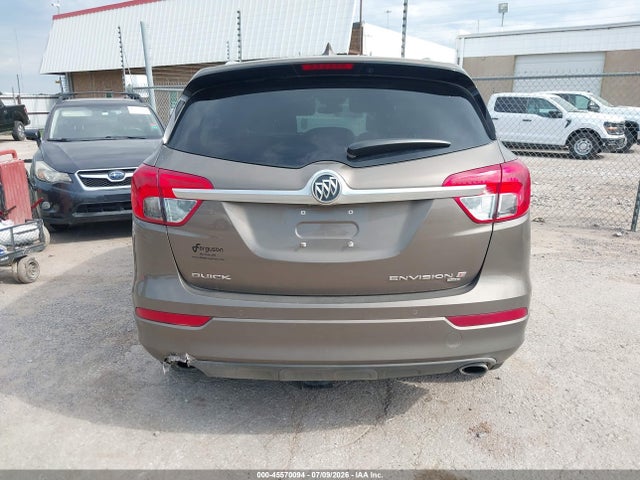 2016 Buick Envision Premium I მანქანა იყიდება აუქციონზე, vin: LRBFXESX8GD198504, აუქციონის ნომერი: 45570094