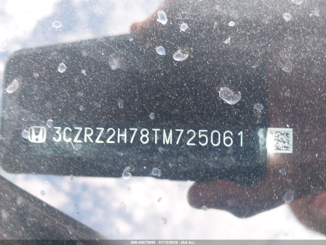 3CZRZ2H78TM725061 Honda Hr-v Awd Ex-l