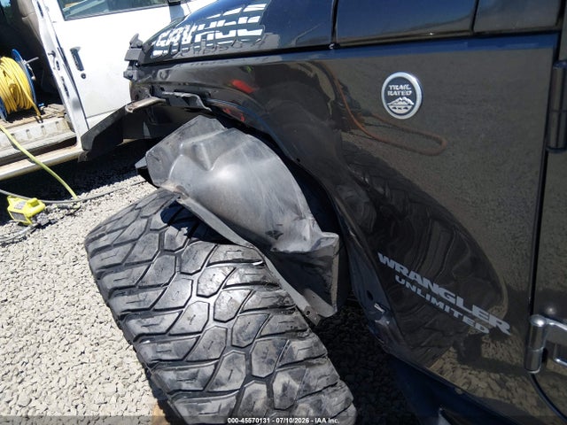 45570131 :رقم المزاد ، 1C4BJWFG8HL549145 vin ، 2017 Jeep Wrangler Unlimited Rubicon مزاد بيع