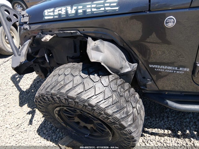45570131 :رقم المزاد ، 1C4BJWFG8HL549145 vin ، 2017 Jeep Wrangler Unlimited Rubicon مزاد بيع