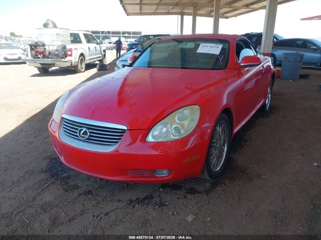45570134 :رقم المزاد ، JTHFN48Y150070044 vin ، 2005 Lexus Sc 430 مزاد بيع