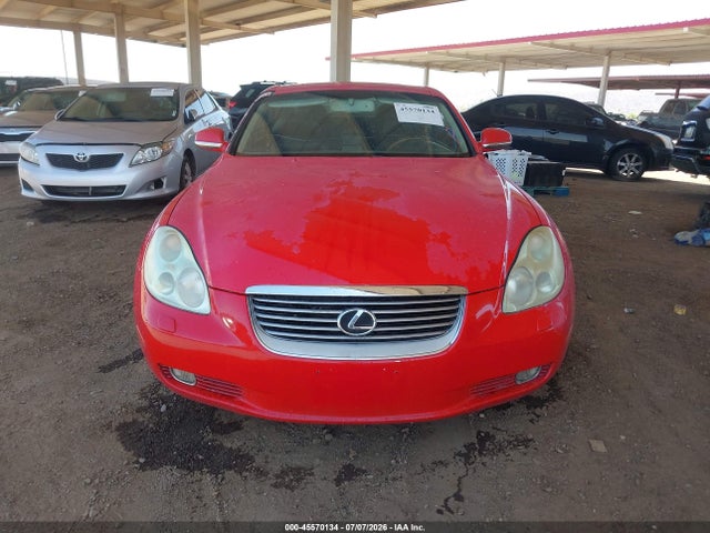 45570134 :رقم المزاد ، JTHFN48Y150070044 vin ، 2005 Lexus Sc 430 مزاد بيع