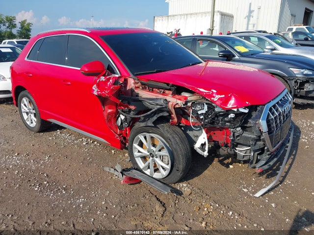 45570142 :رقم المزاد ، WA1DECF30P1068528 vin ، 2023 Audi Q3 Premium 45 Tfsi S Line Quattro Tiptronic مزاد بيع