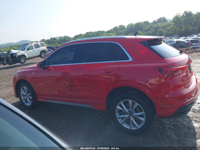 45570142 :رقم المزاد ، WA1DECF30P1068528 vin ، 2023 Audi Q3 Premium 45 Tfsi S Line Quattro Tiptronic مزاد بيع