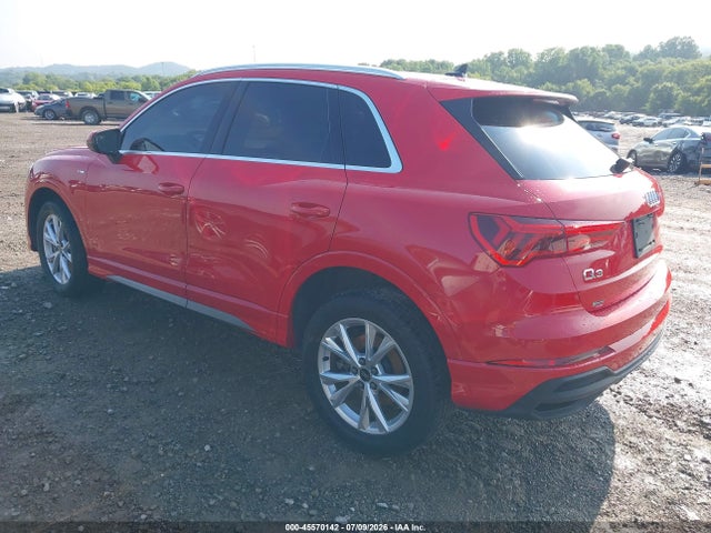 45570142 :رقم المزاد ، WA1DECF30P1068528 vin ، 2023 Audi Q3 Premium 45 Tfsi S Line Quattro Tiptronic مزاد بيع