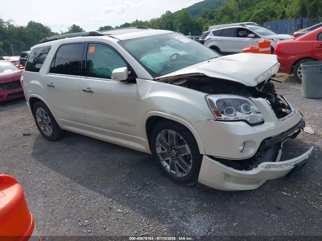 2011 Gmc Acadia Denali მანქანა იყიდება აუქციონზე, vin: 1GKKVTED3BJ394375, აუქციონის ნომერი: 45570163