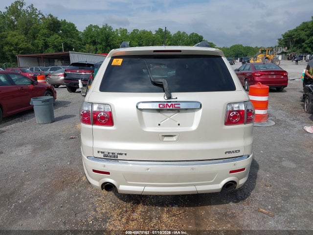 2011 Gmc Acadia Denali მანქანა იყიდება აუქციონზე, vin: 1GKKVTED3BJ394375, აუქციონის ნომერი: 45570163