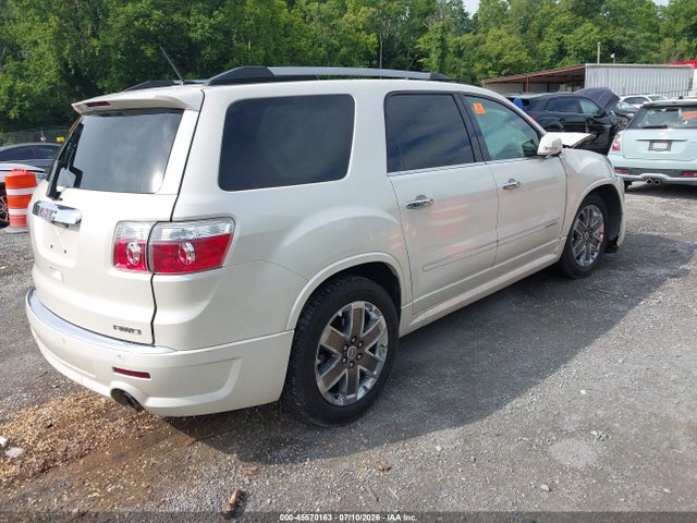 2011 Gmc Acadia Denali მანქანა იყიდება აუქციონზე, vin: 1GKKVTED3BJ394375, აუქციონის ნომერი: 45570163