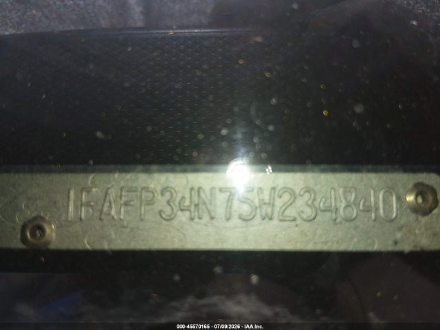 Aukcja sprzedaży 2005 Ford Focus Zx4, vin: 1FAFP34N75W234840, numer aukcji: 45570165