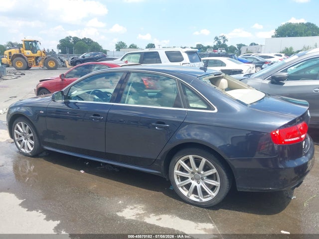 2012 Audi A4 2.0t Premium Plus მანქანა იყიდება აუქციონზე, vin: WAUFFAFL0CA119629, აუქციონის ნომერი: 45570182