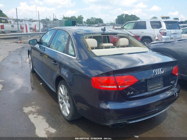 2012 Audi A4 2.0t Premium Plus მანქანა იყიდება აუქციონზე, vin: WAUFFAFL0CA119629, აუქციონის ნომერი: 45570182