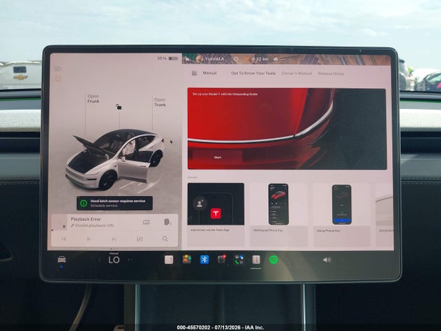 45570202 :رقم المزاد ، 7SAYGDEE2TF538606 vin ، 2026 Tesla Model Y All-wheel Drive/long Range Launch Series/premium All-wheel Drive مزاد بيع