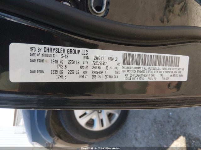 Продаж на аукціоні авто 2013 Dodge Journey American Value Pkg, vin: 3C4PDCAB4DT701010, номер лоту: 45570215