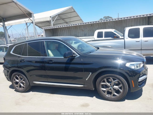 45570218 :رقم المزاد ، 5UXTY3C0XM9G42313 vin ، 2021 Bmw X3 Sdrive30i مزاد بيع