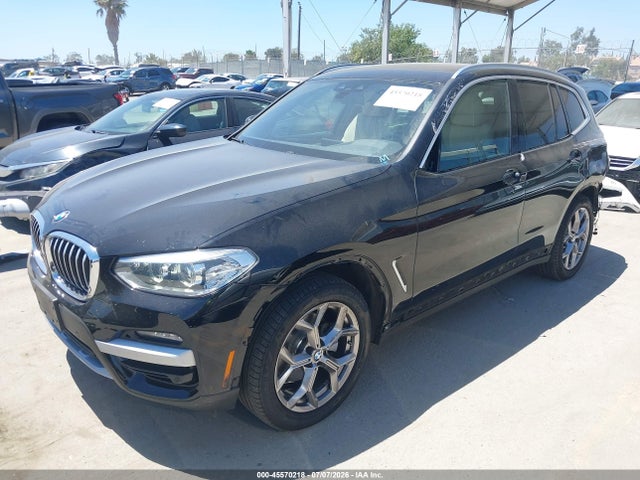 45570218 :رقم المزاد ، 5UXTY3C0XM9G42313 vin ، 2021 Bmw X3 Sdrive30i مزاد بيع