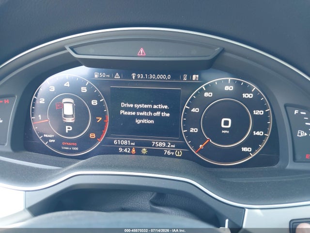 Продажа на аукционе авто 2019 Audi Q7 45 Premium/45 Se Premium, vin: WA1AHAF72KD045406, номер лота: 45570332