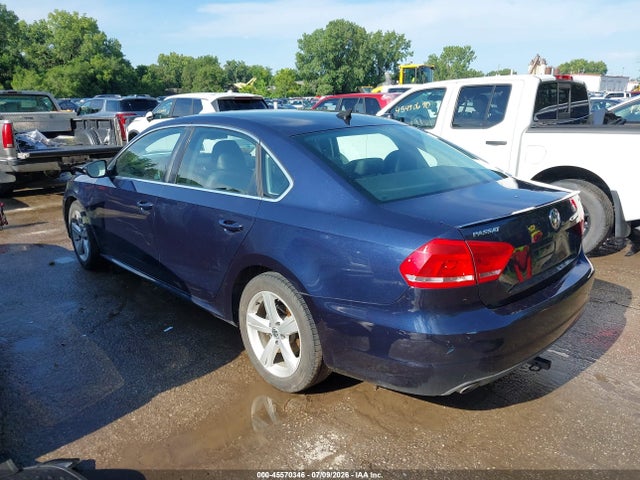 Aukcja sprzedaży 2012 Volkswagen Passat 2.0l Tdi Se, vin: 1VWBN7A30CC012953, numer aukcji: 45570346